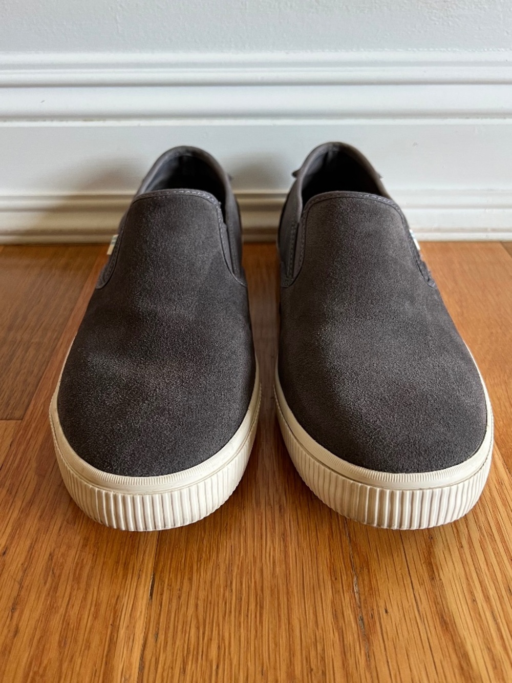 Toms Men’s Baja Slip-on Sneaker Gray Size 11